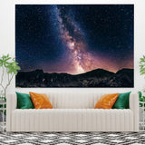 Tapestry yongfoto stjernehimmel tåge mystiske stjerner Hjem - Tilbehør og dekorationer Naty Shop