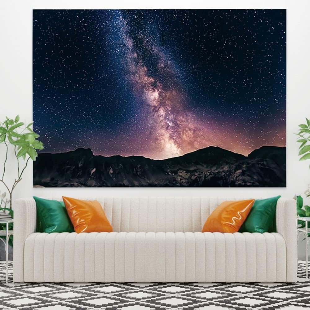 Tapestry yongfoto stjernehimmel tåge mystiske stjerner Hjem - Tilbehør og dekorationer Naty Shop