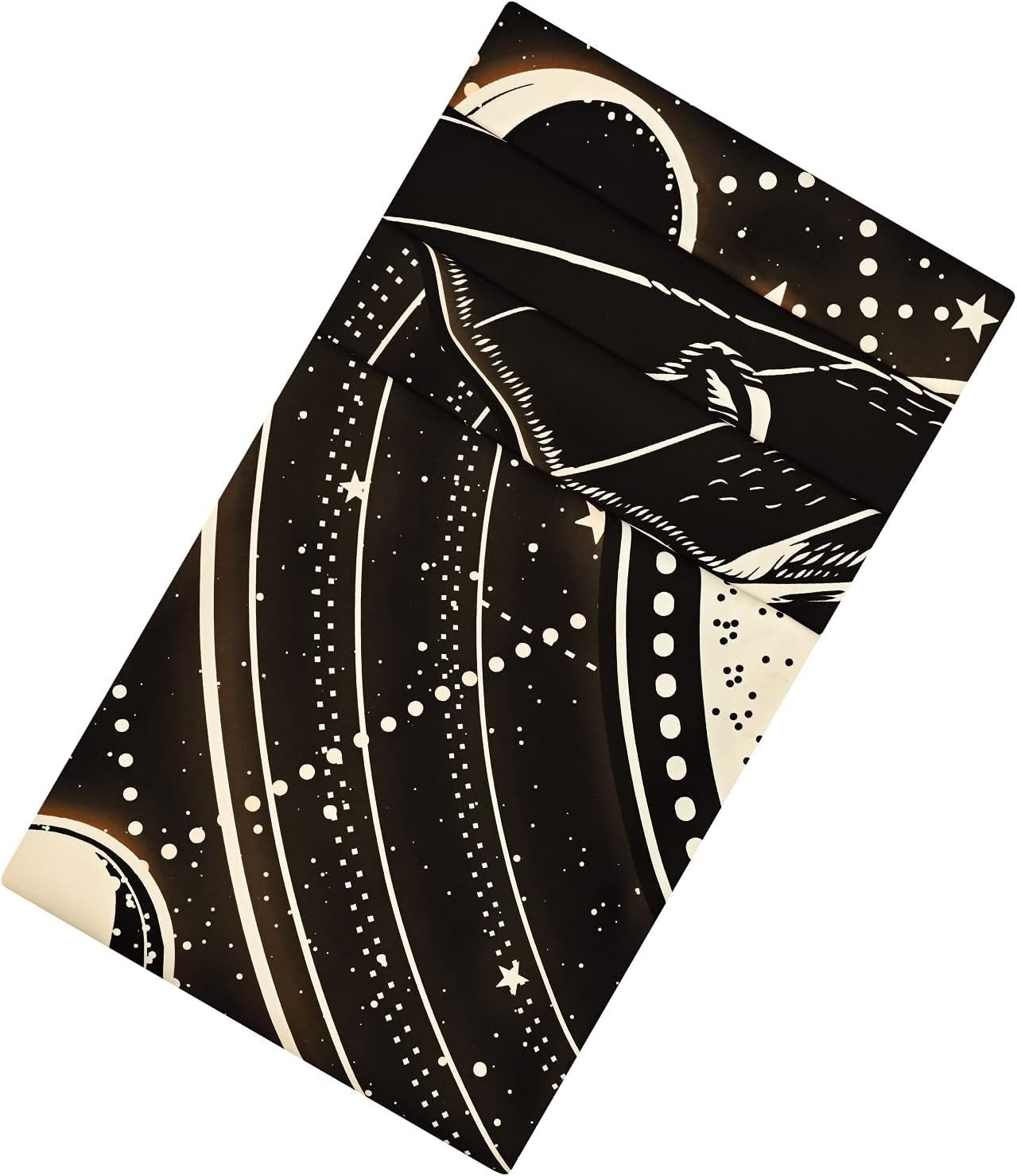 Tapestry yrendenge moth black sun moon natural Home - Accessories and Decorations Naty Shop