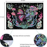 Yrendenge gobelin fluorescerende gobelin sommerfugle fase Hjem - Tilbehør og dekorationer Naty Shop