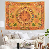 Tapestry yugarlibi brændende sol forårsblomster vintage væg Hjem - Tilbehør og dekorationer Naty Shop