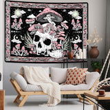 Gobelin yugarlibi pink kranium svampe skelet Hjem - Tilbehør og dekorationer Naty Shop