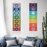 Tapestry yugarlibi hængende sæt chakra meditation yoga trippy Hjem - Tilbehør og dekorationer Naty Shop