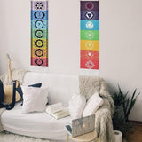 Tapestry yugarlibi hængende sæt chakra meditation yoga trippy Hjem - Tilbehør og dekorationer Naty Shop