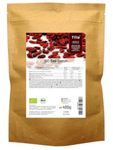 Tilia BIO Goji bær 1 kg Naty Shop dehydrerede produkter 400 G (1 pakke)