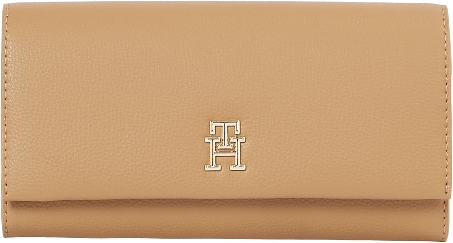 Tommy Hilfiger Aw0aw17267 Kvinder tegnebog Kvinder Naty Shop Khaki (Safari Canvas) Os