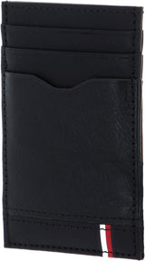Tommy Hilfiger Herre TH Central Kortholder, Bi-Fold tegnebog, Sort, One Size Herre Pung Naty Shop