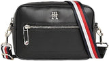 Tommy Hilfiger Crossbody Taske Taske Ikonisk Kamerataske Små Dametasker Naty Shop Sort