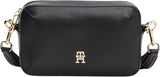 Tommy Hilfiger Crossbody Taske Chic Flap Crossover Små Dametasker Naty Shop Sort (sort)