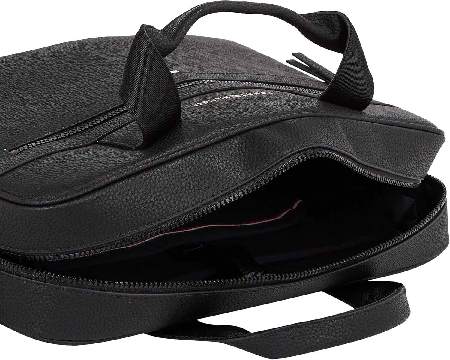 Tommy Hilfiger ESSENTIAL PU COMPUTER BAG bærbar taske til mænd, sort, OS Bagage og rejseudstyr Naty Shop