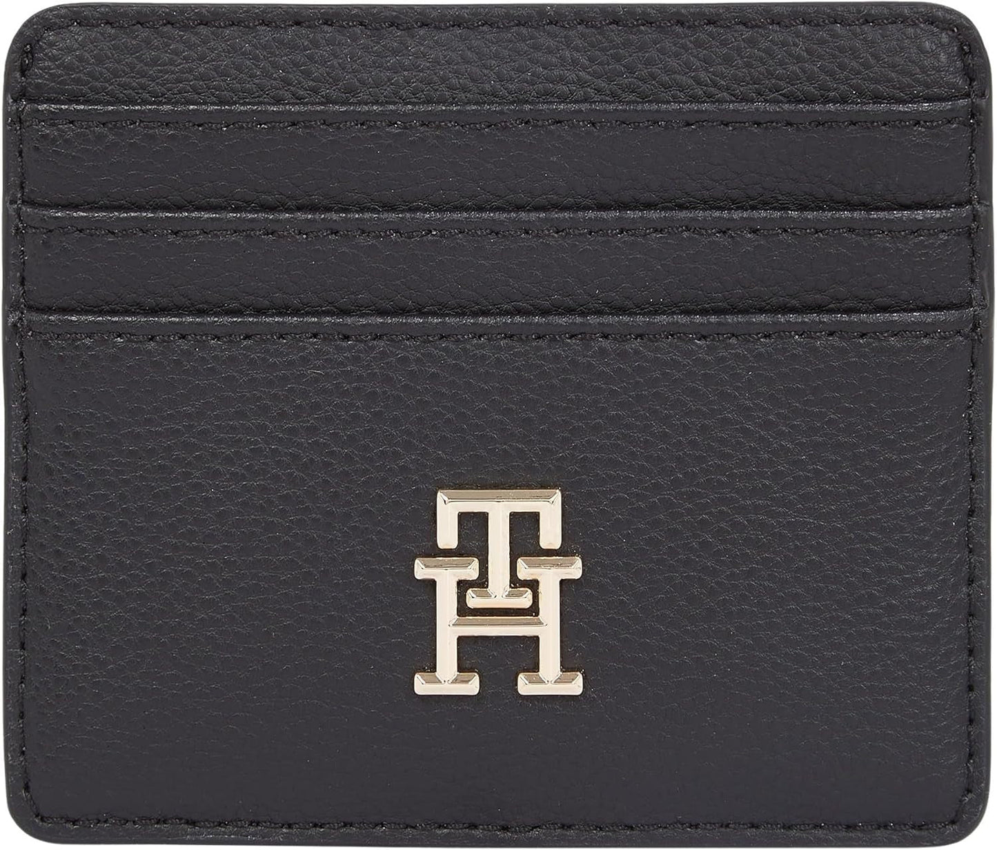 Tommy Hilfiger kortholder til damer Soft Logotape Lille, sort, one size Damepung Naty Shop Standard titel