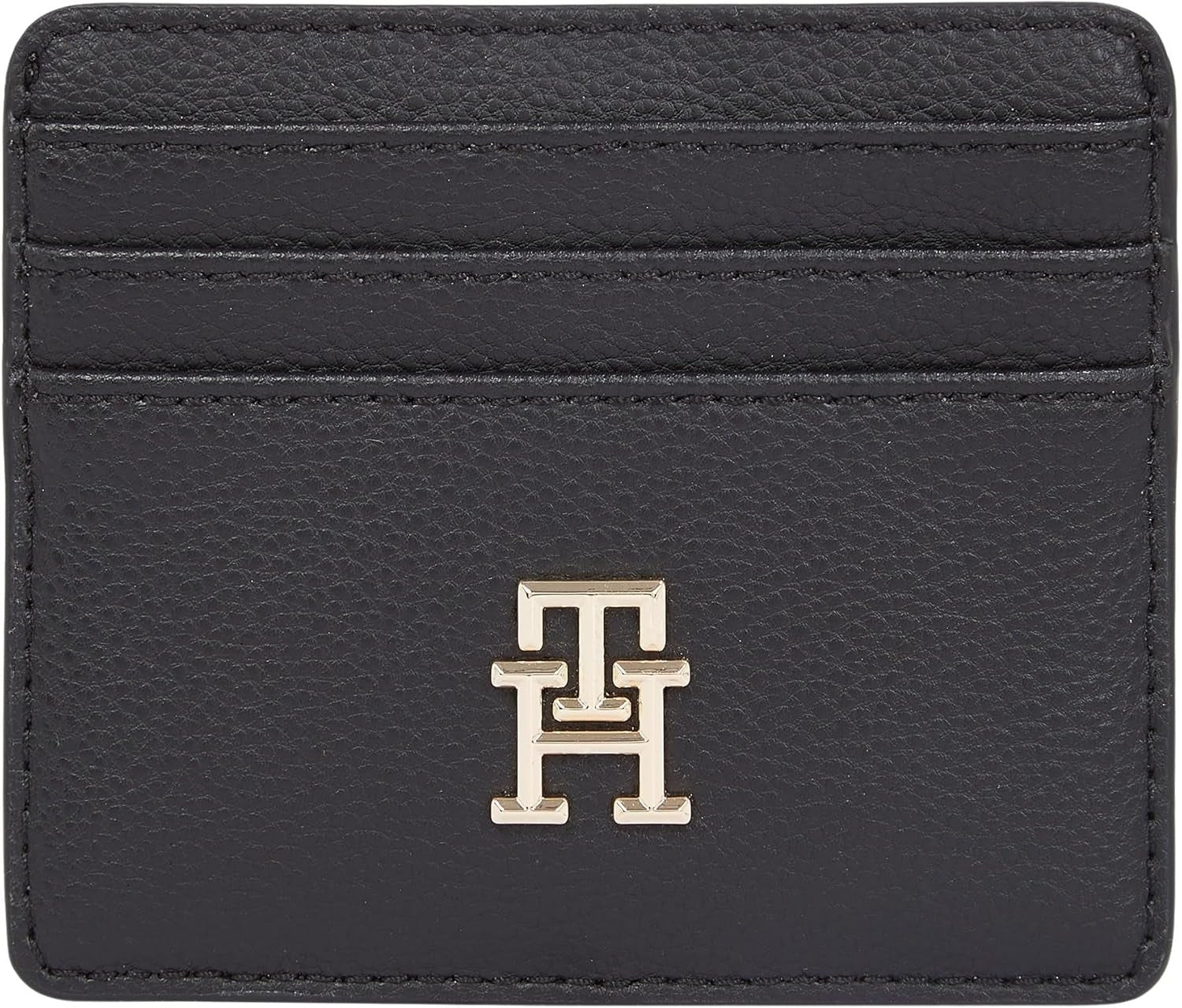 Tommy Hilfiger kortholder til damer Soft Logotape Lille, sort, one size Damepung Naty Shop Standard titel