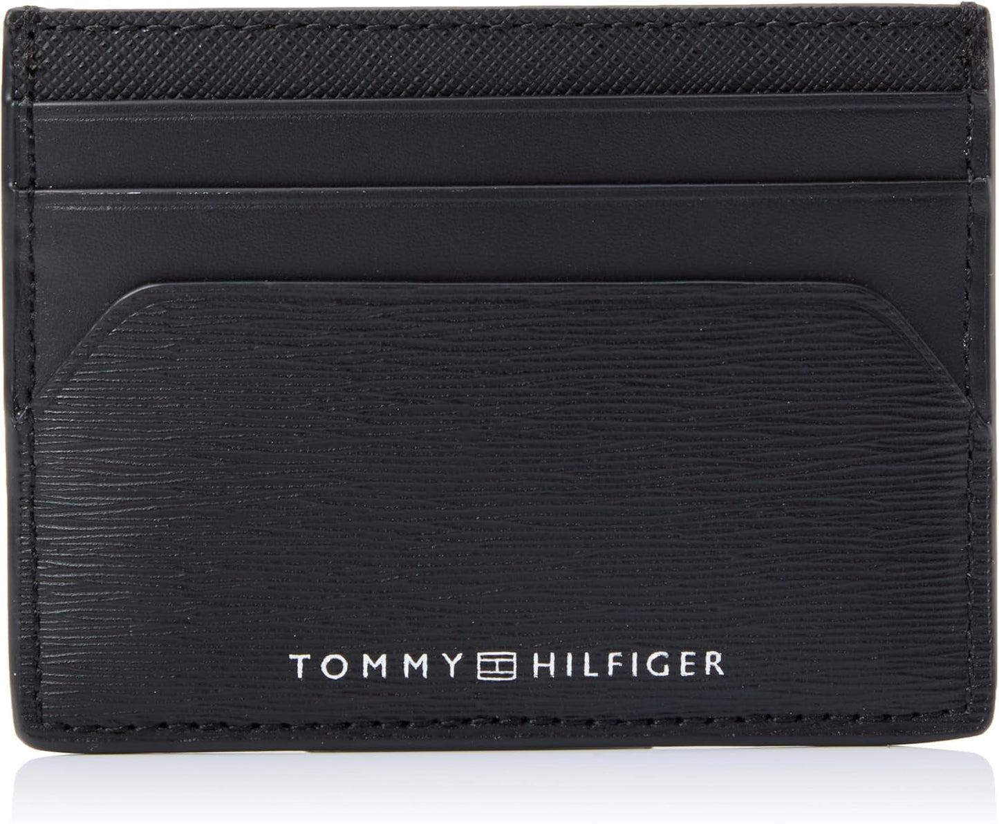 Tommy Hilfiger Herre TH PLAQUE CC HOLDER, Sort, One Size Herrepung Naty Shop Standardtitel