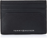 Tommy Hilfiger Herre TH PLAQUE CC HOLDER, Sort, One Size Herrepung Naty Shop Standardtitel