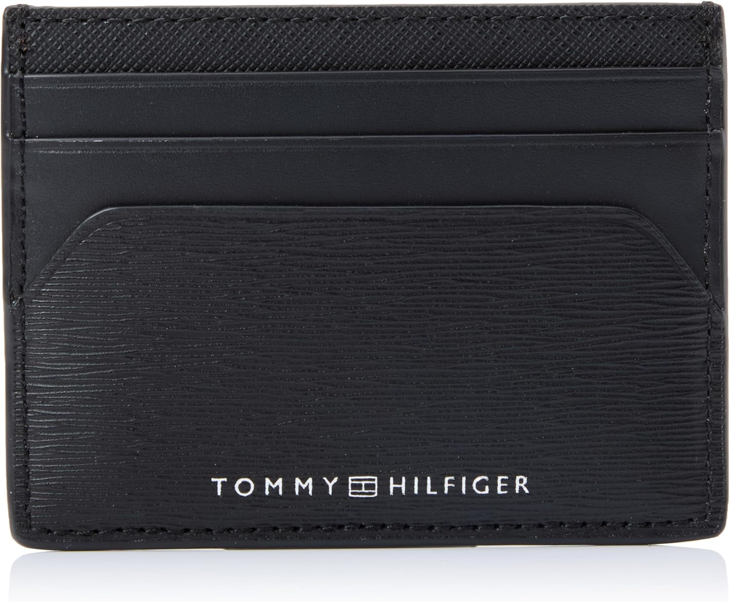 Tommy Hilfiger Herre TH PLAQUE CC HOLDER, Sort, One Size Herrepung Naty Shop Standardtitel