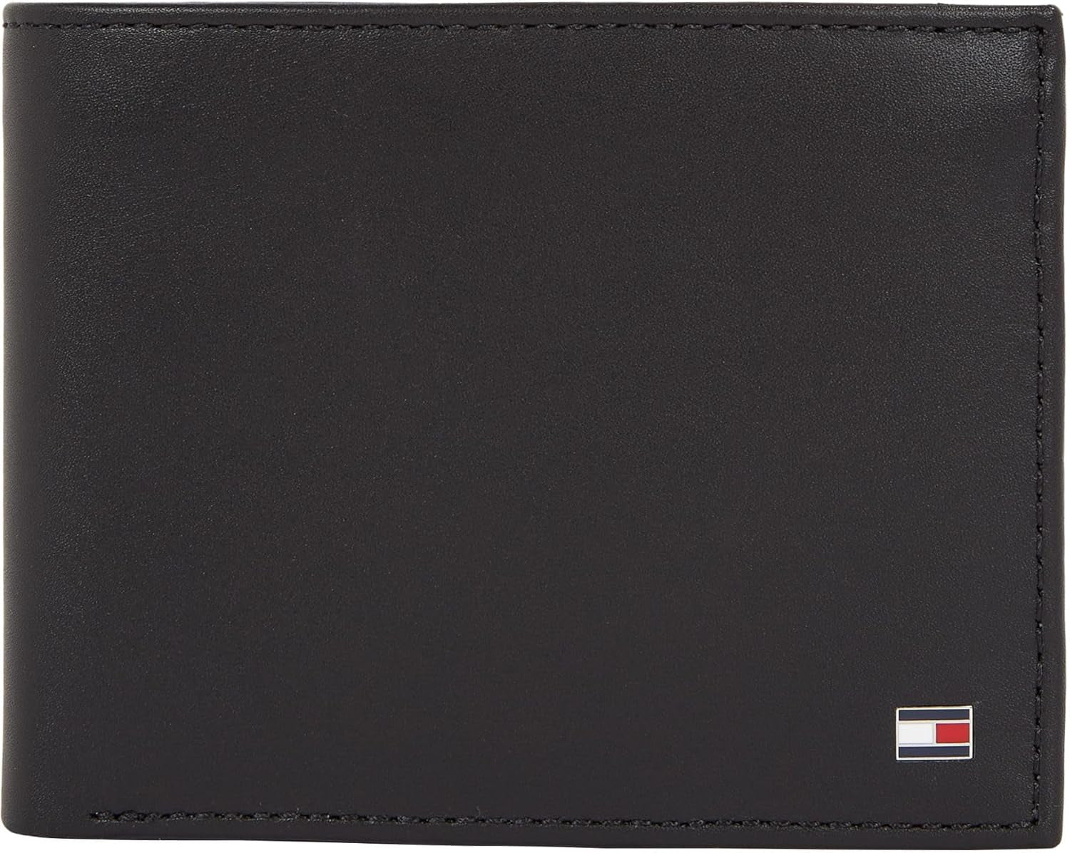 Tommy Hilfiger Eton Trifold pung til mænd med møntlomme Herre pung Naty Shop Sort