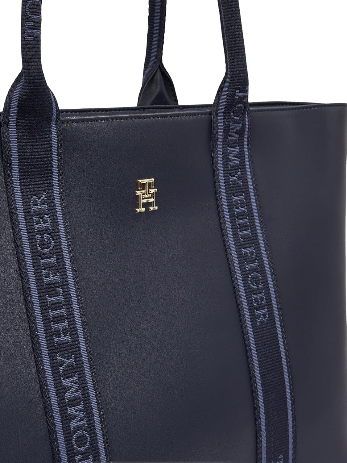 Tommy Hilfiger Th Logotape Tote Aw0aw17198 Mulepose Dame Tasker Naty Shop