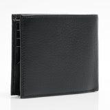 Tommy Hilfiger TH PREMIUM LÆDER EXTRA CC COIN Dobbeltpung til mænd Sort OS Herrepung Naty Shop