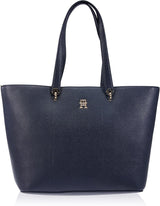 Tommy Hilfiger Tote taske taske Stort emblem Tasker Kvinder Naty Shop Blue (Space Blue)