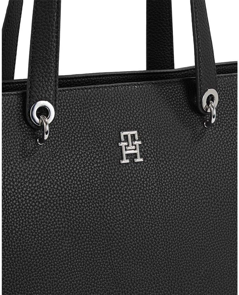 Tommy Hilfiger Tote bag taske Stort emblem Tasker Dame Naty Shop