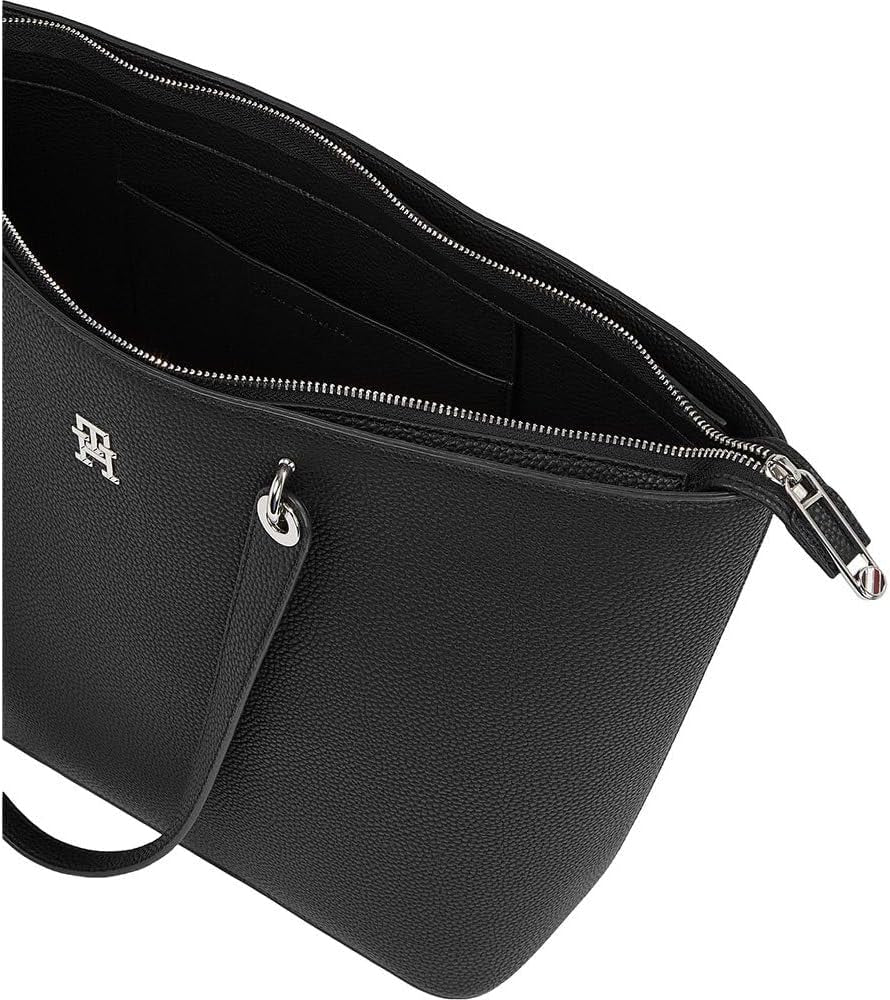 Tommy Hilfiger Tote bag taske Stort emblem Tasker Dame Naty Shop