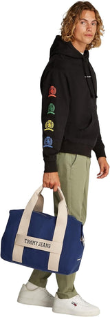 Tommy Jeans Retro Cool Weekender Duffel Bag, Velvet Blue, One Size Bagage og Rejseudstyr Naty Shop