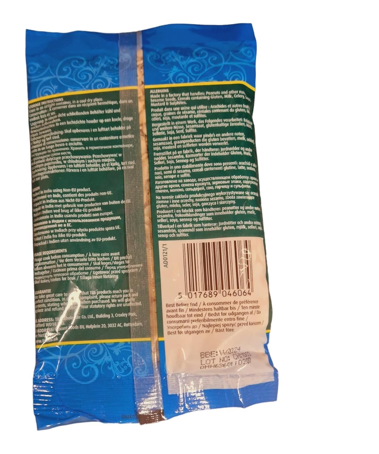 TRS Charmagaz (tørrede melonfrø) 100G Naty Shop dehydrerede produkter