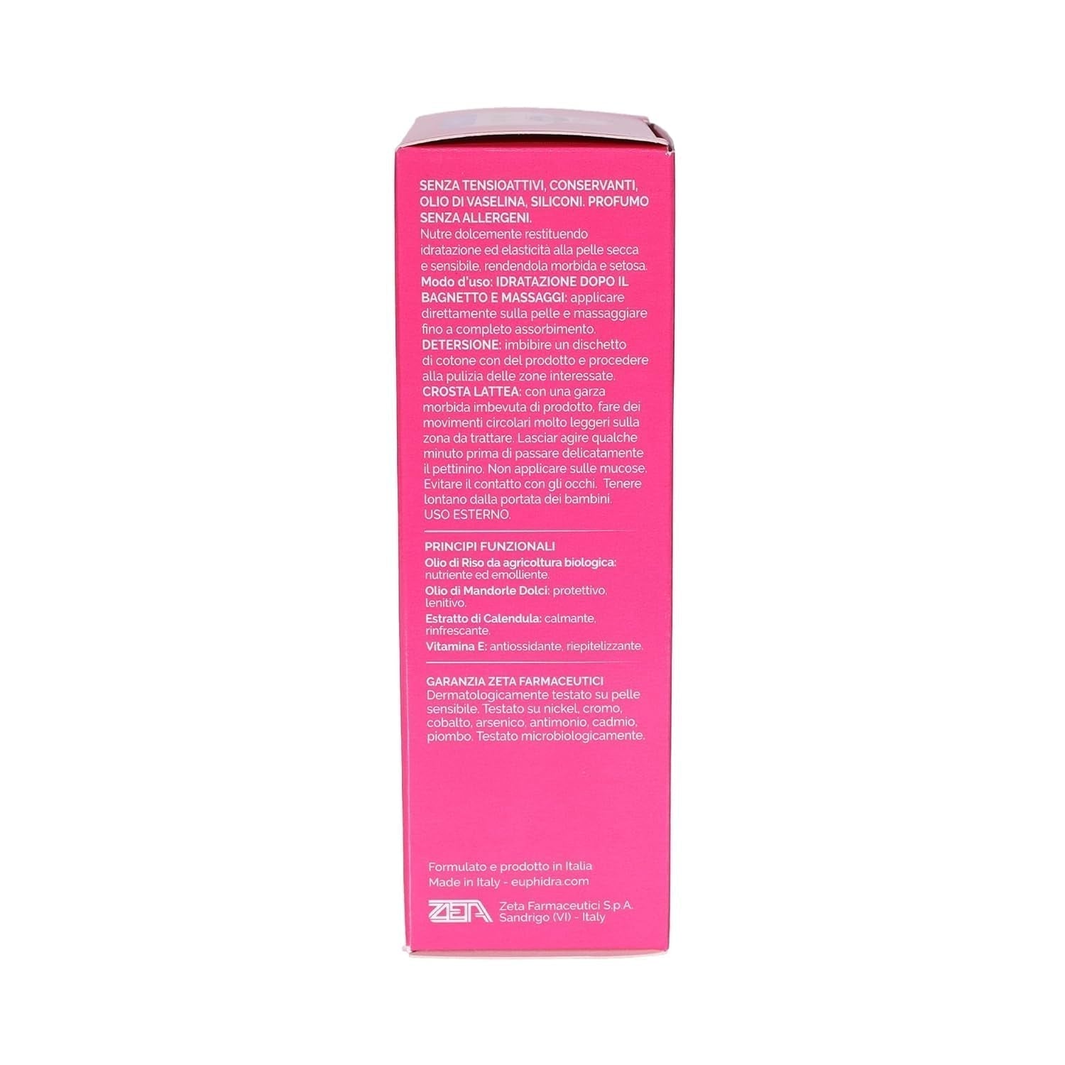 Stivelse Mio kropsolie, fjerner vuggehætten fra nyfødte, 200 ml børn - bad og hudpleje Naty Shop