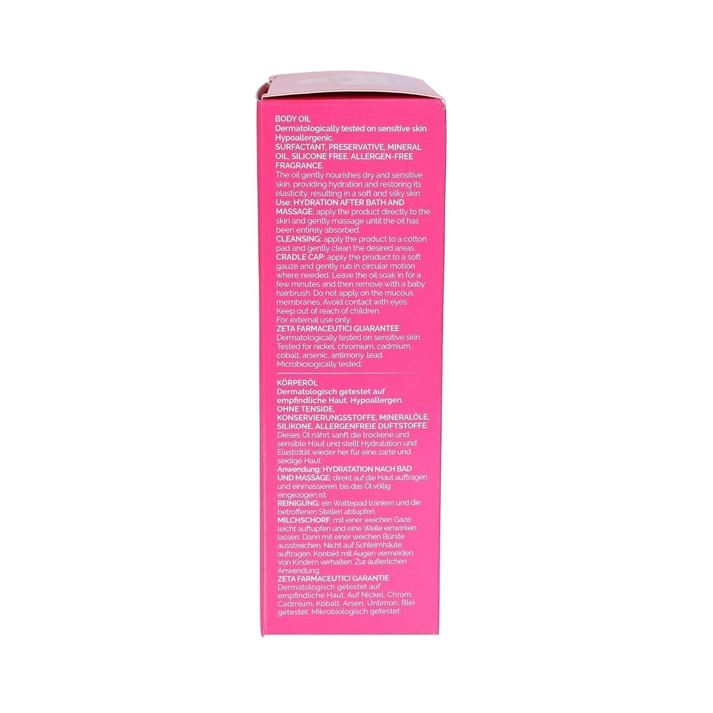 Stivelse Mio kropsolie, fjerner vuggehætten fra nyfødte, 200 ml børn - bad og hudpleje Naty Shop