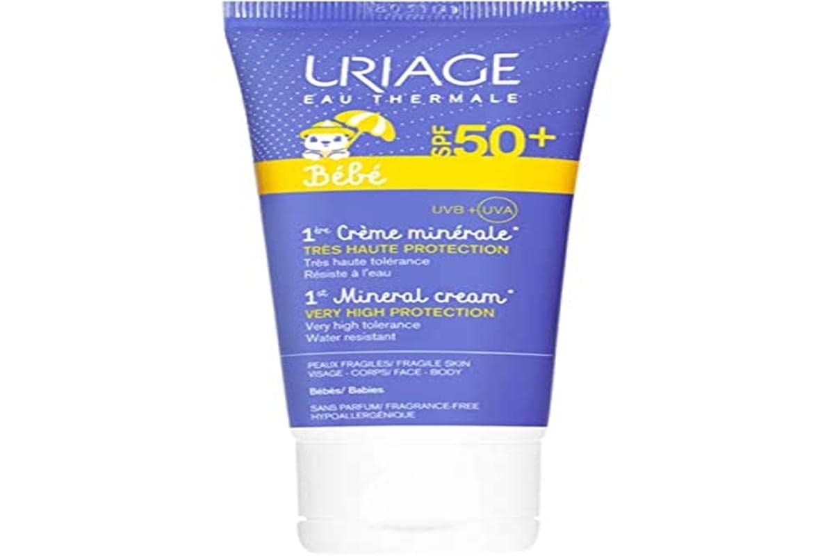 Uriage Baby Mineral Cream SPF50+ Solbeskyttelse, 50 ml Børn - Bad og hudpleje Naty Shop 50 Ml (1 pakke)