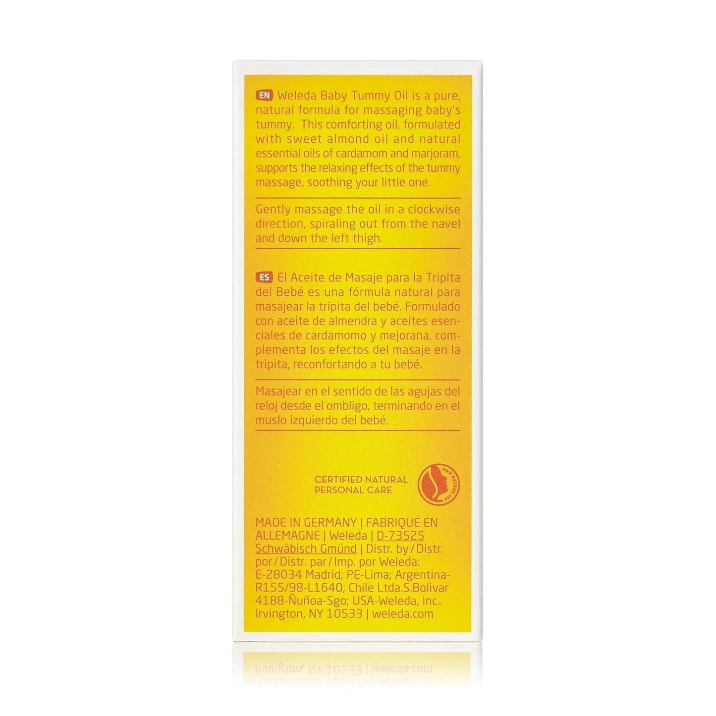 Weleda Baby Tummy Oil, 50 ml Børn - Bade- og hudpleje Naty Shop