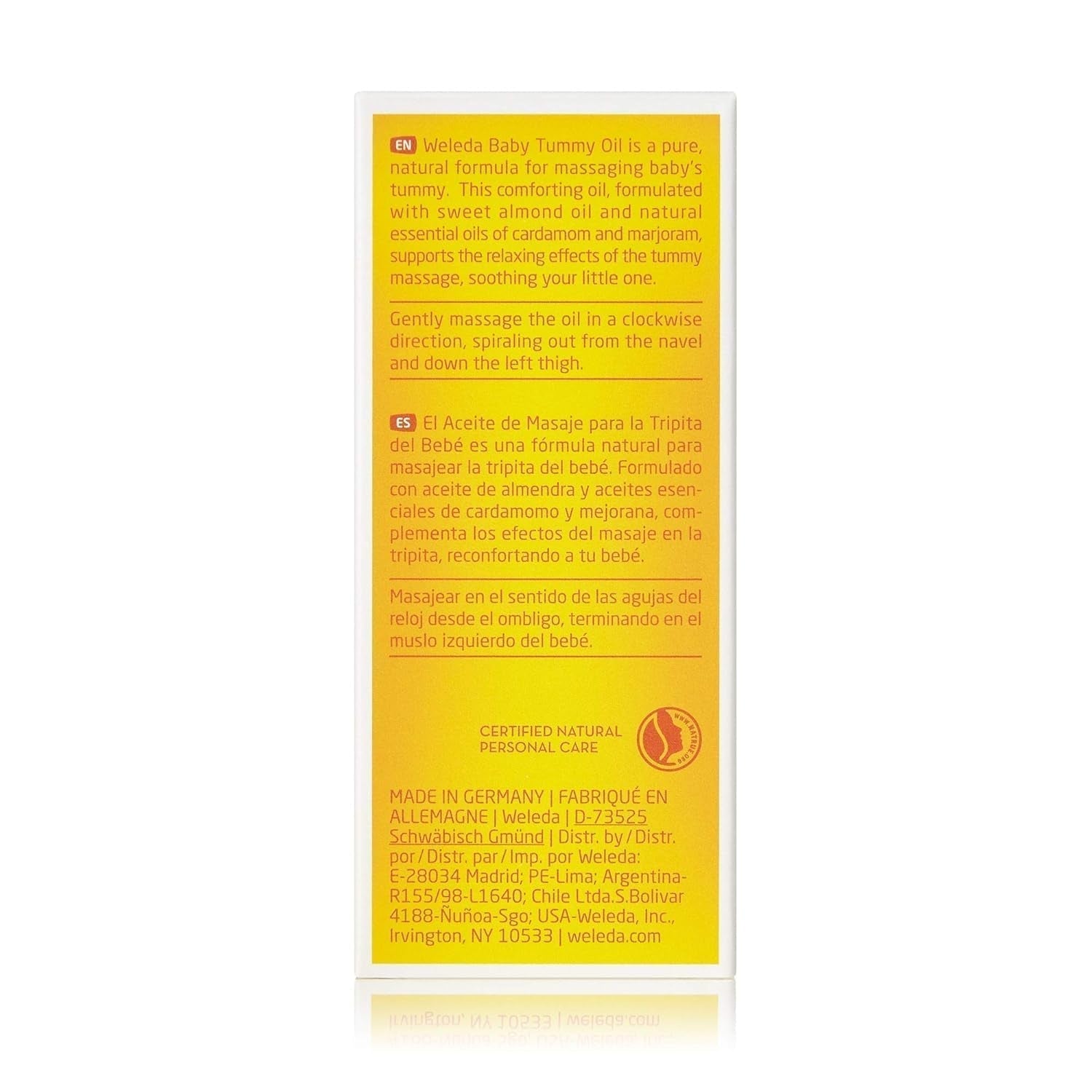 Weleda Baby Tummy Oil, 50 ml Børn - Bade- og hudpleje Naty Shop