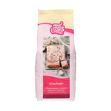 FunCakes flormelis, raffineret flormelis af konfekturekvalitet, ultrafin konsistens, perfekt til at lave smørcreme eller smøre fondant på, Halal, 900 g Naty Shop Sugar Paste Standardtitel