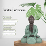 Zen Arôme SBM5 Zen Bodhi statue, grøn/brun, 20 cm høje statuetter og skulpturer Naty Shop