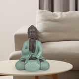 Zen Arôme SBM5 Zen Bodhi statue, grøn/brun, 20 cm høje statuetter og skulpturer Naty Shop