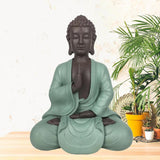 Zen Arôme SBM5 Zen Bodhi statue, grøn/brun, 20 cm høje statuetter og skulpturer Naty Shop