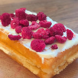Frysetørrede hindbær Knækkede stykker | XL 300g Frysetørret tørret frugt | Tørrede hindbær Glutenfri Frysetørret frugt | Frysetørrede frugter | Frysetørrede hindbær Naty Shop dehydrerede produkter